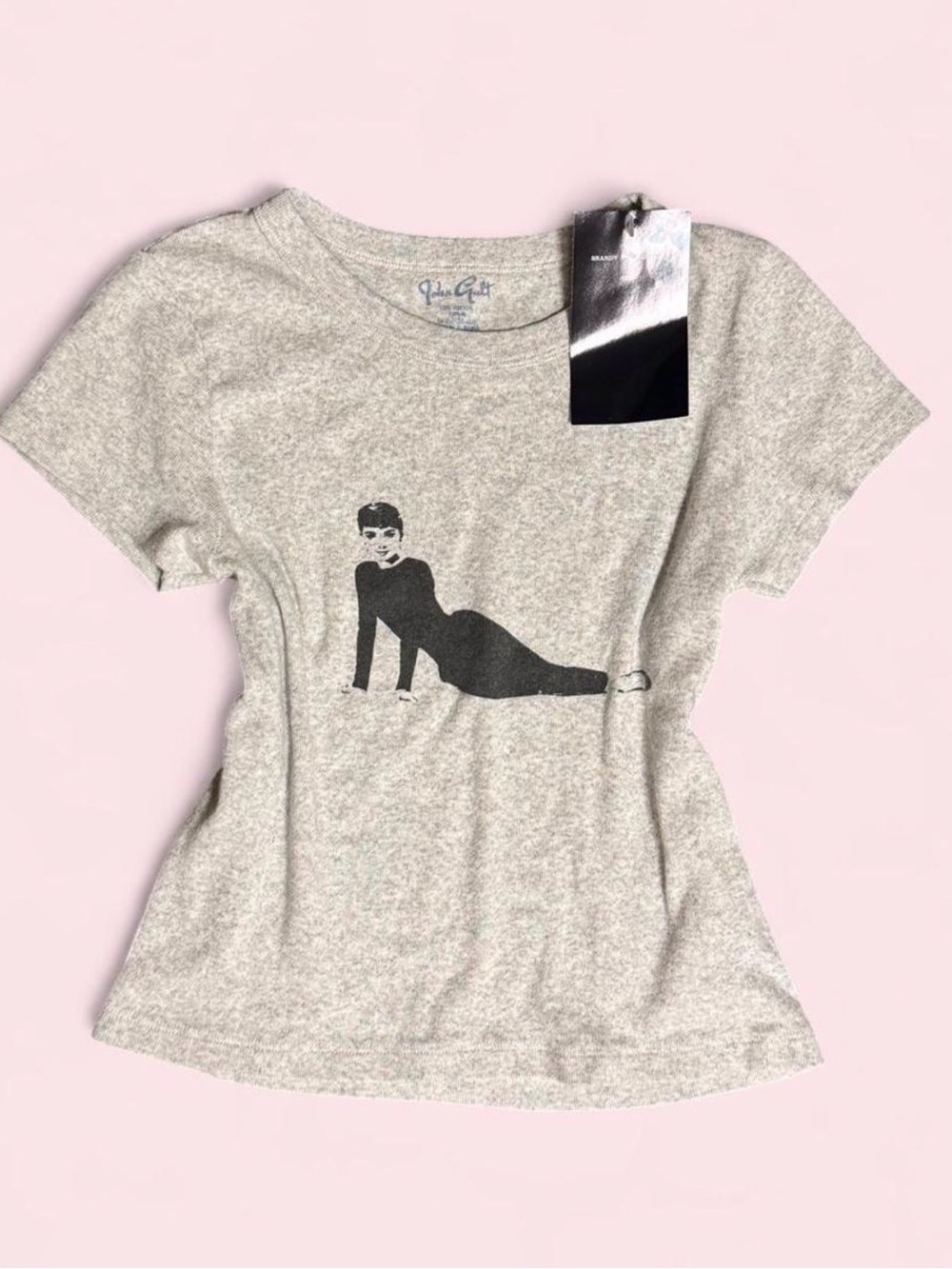 Brandy Melville Audrey Hepburn Baby Tee